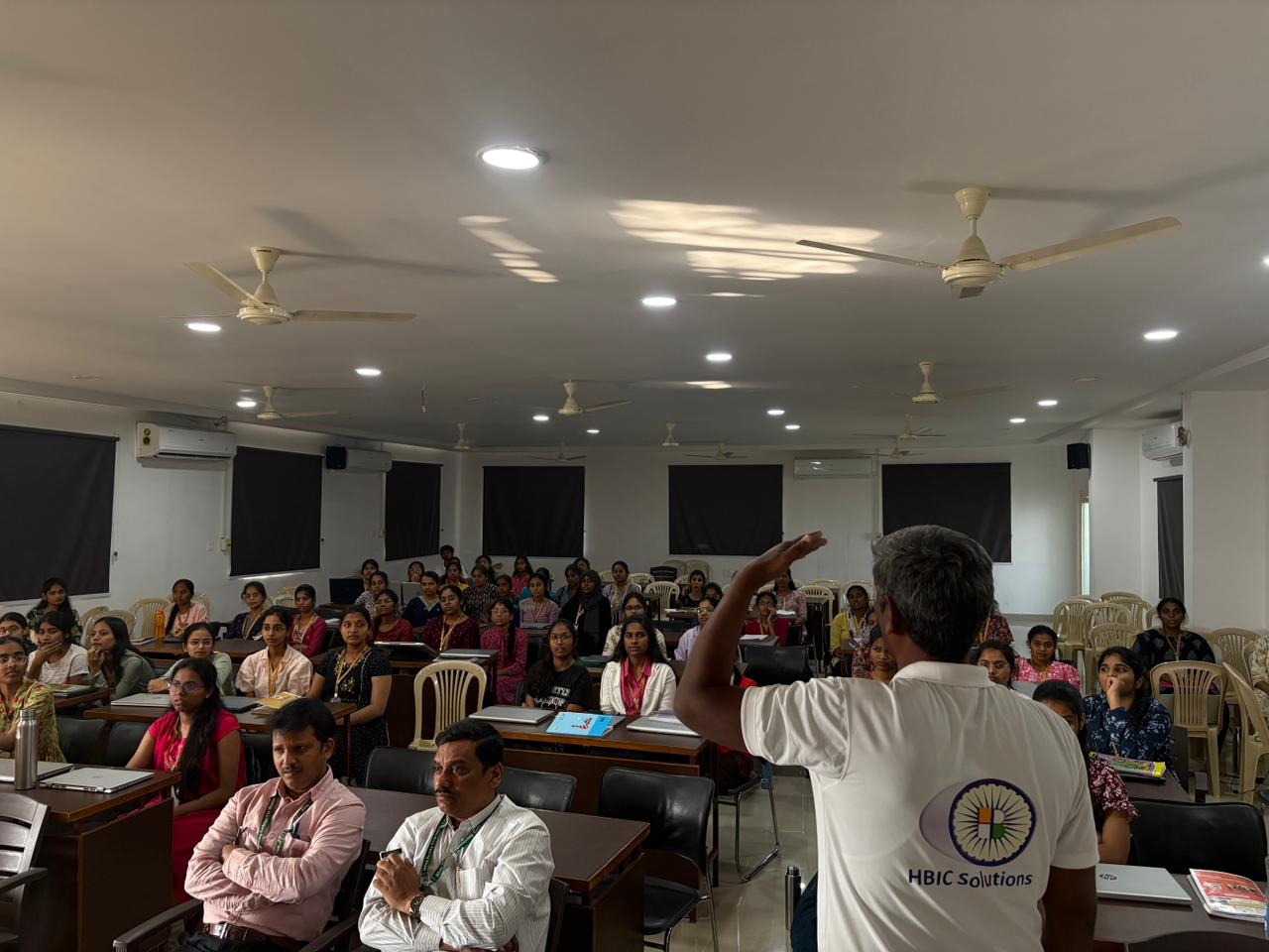An Electrifying Session At Bhoj Reddy Engineering College